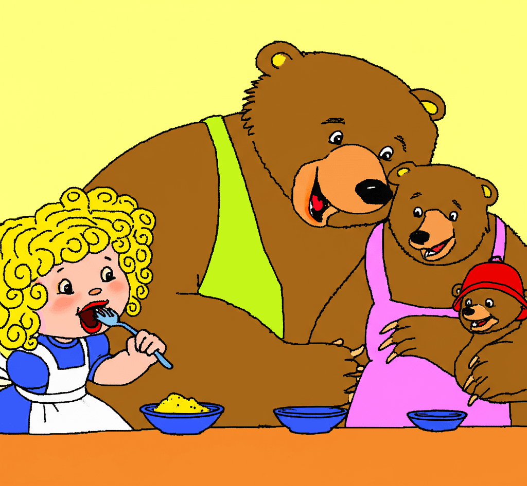 Goldilocks with porridge